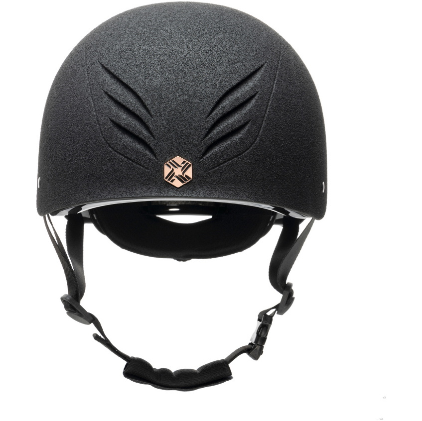 2025 Charles Owen Phoenix Helmet PHXBBRG - Black Rose Gold